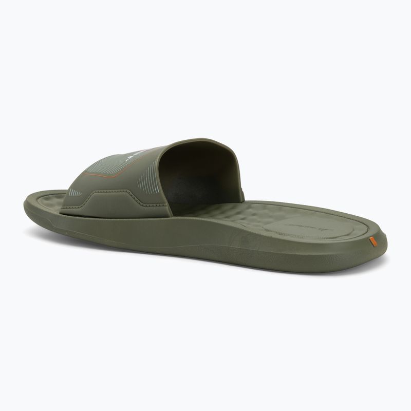 RIDER Step Slide zöld/zöld/fehér férfi flip-flopok 3