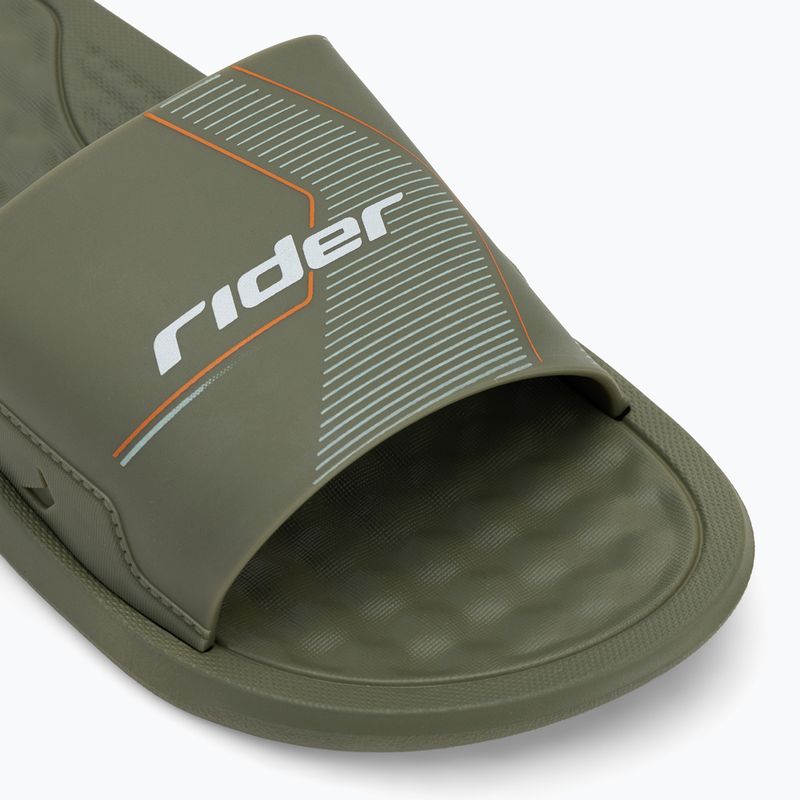 RIDER Step Slide zöld/zöld/fehér férfi flip-flopok 7