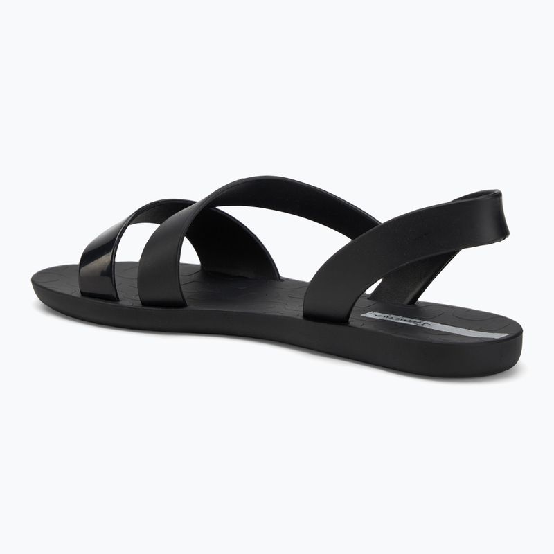 Ipanema Vibe fekete/gradiens/ezüst női szandálok 3