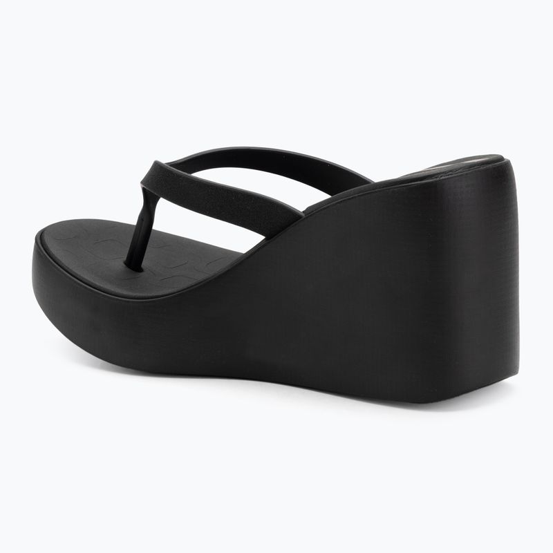 Női Ipanema High Fashion II flip flopok fekete/fekete/bézs 3
