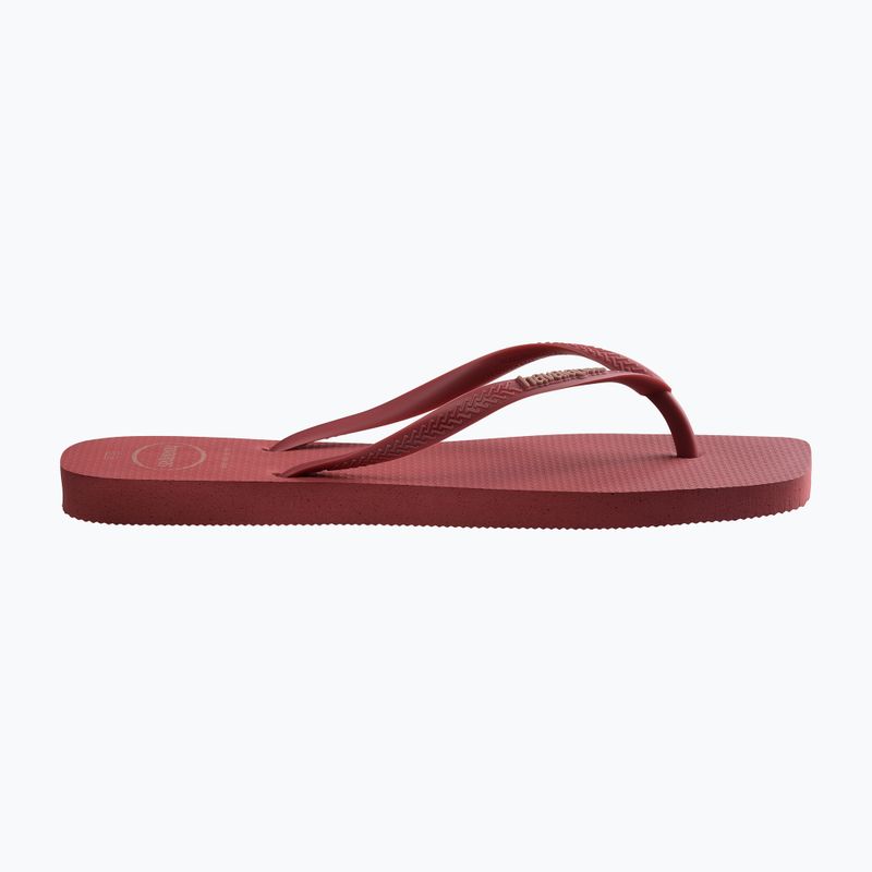 Havaianas Square Logo Pop Up pau brasil női flip-flop papucs 9