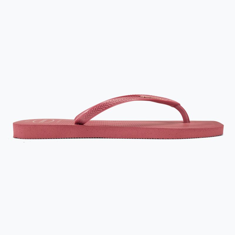 Havaianas Square Logo Pop Up pau brasil női flip-flop papucs 2