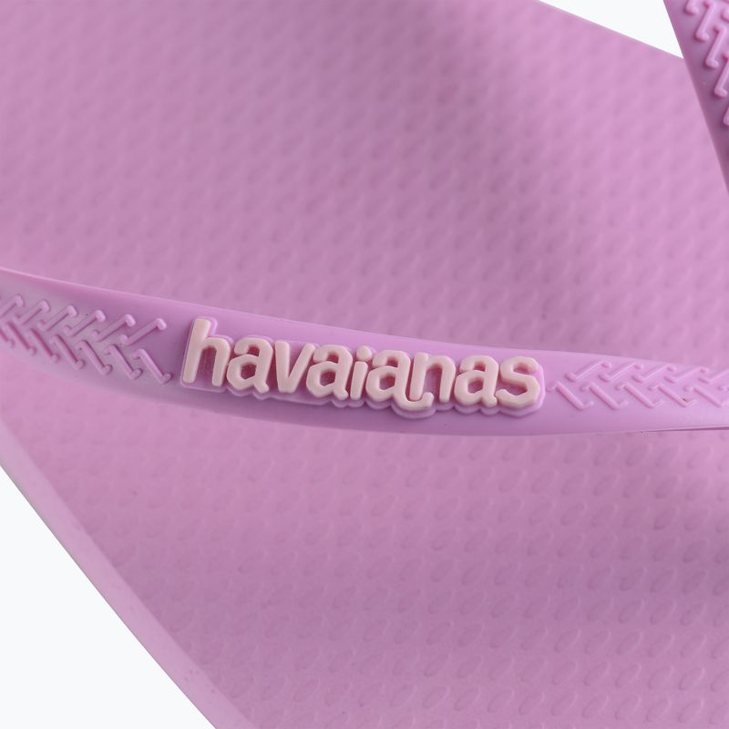 Havaianas Square Logo Pop Up fresh lavender női flip-flop papucs 12