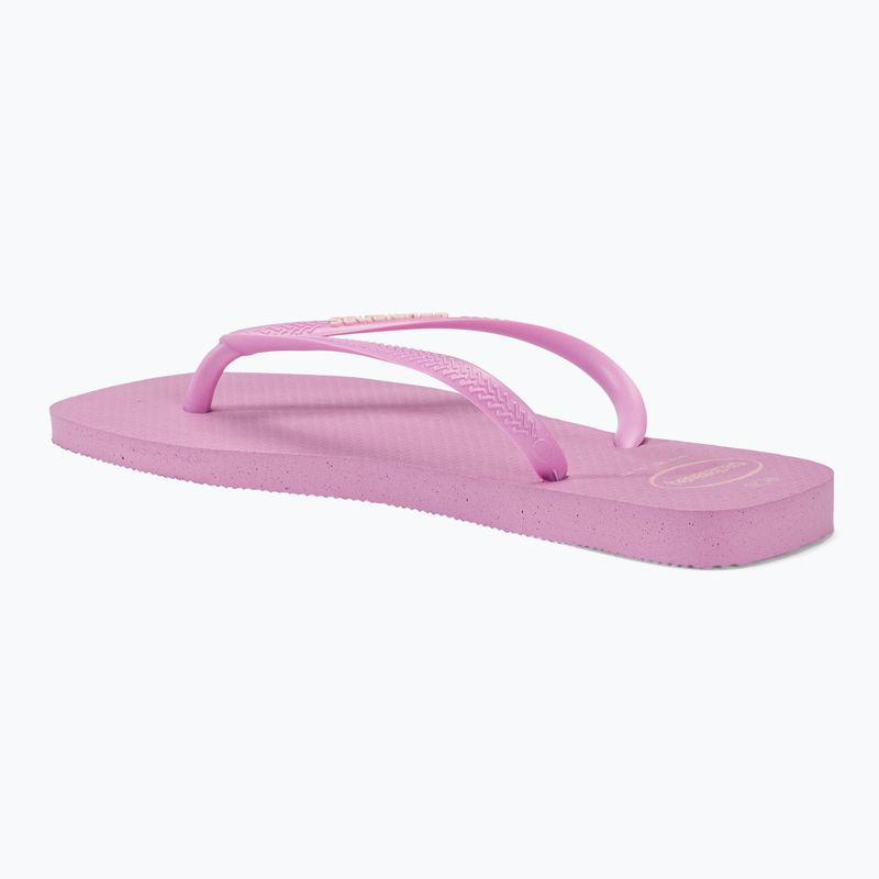 Havaianas Square Logo Pop Up fresh lavender női flip-flop papucs 3
