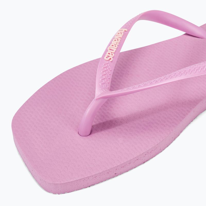 Havaianas Square Logo Pop Up fresh lavender női flip-flop papucs 7