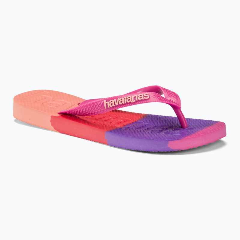 Havaianas Top Logomania Colors II pink flux flip-flop papucs