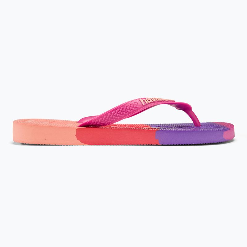 Havaianas Top Logomania Colors II pink flux flip-flop papucs 2