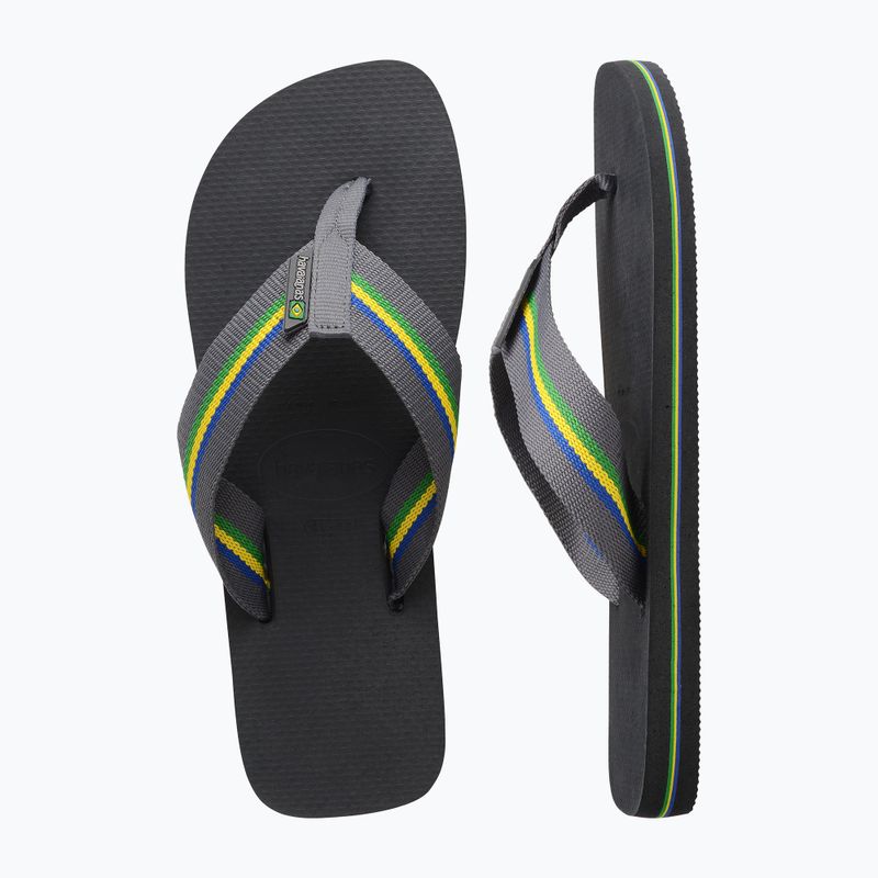 Havaianas Urban Brasil new graphite férfi flip-flop papucs 11