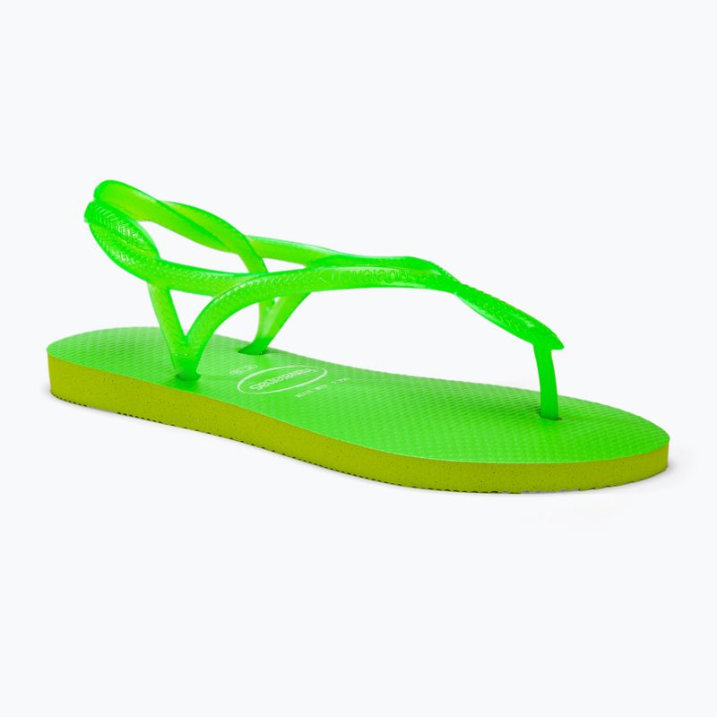 Havaianas Luna Neon lemon green női szandál