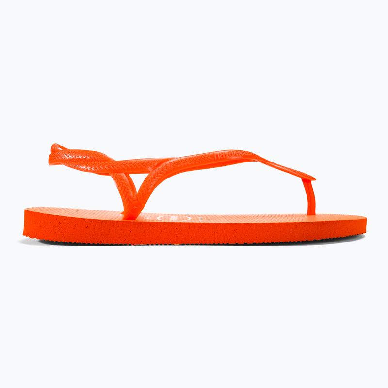 Havaianas Luna Neon sunset orange női szandál 2