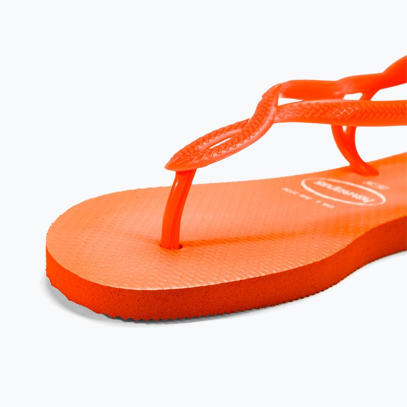 Havaianas Luna Neon sunset orange női szandál 7