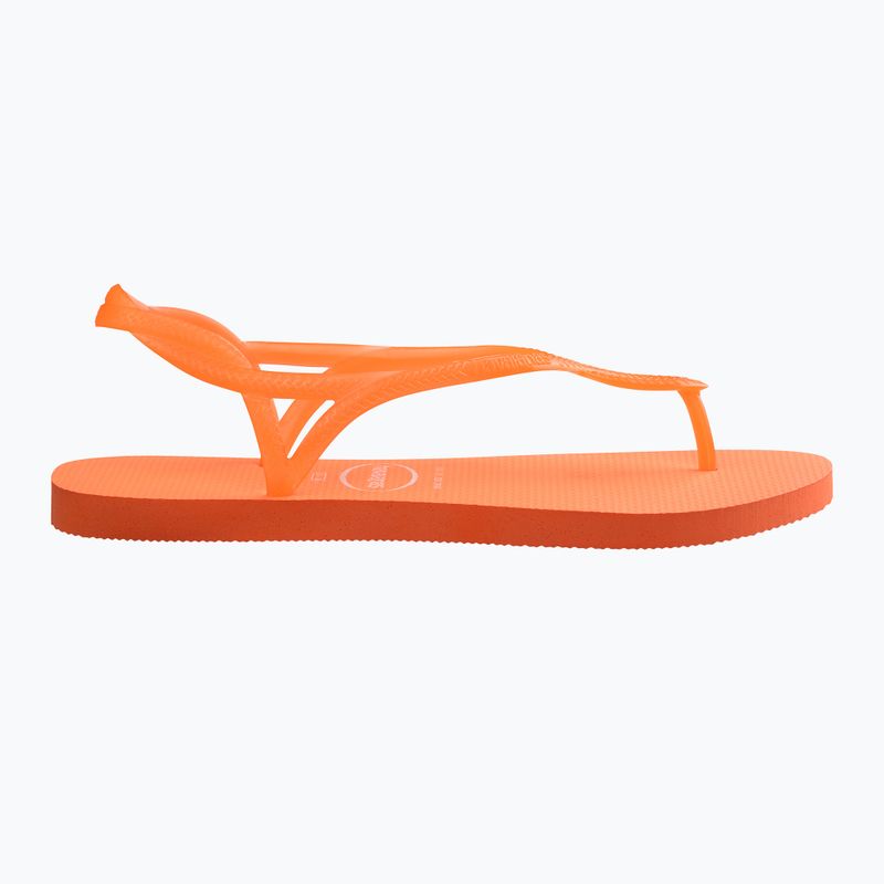 Havaianas Luna Neon sunset orange női szandál 9