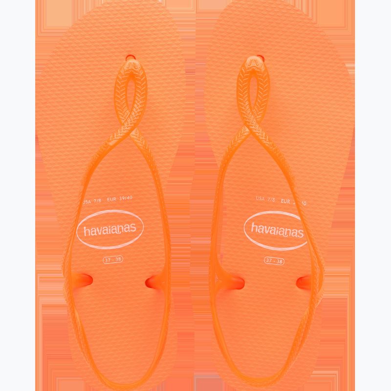 Havaianas Luna Neon sunset orange női szandál 12