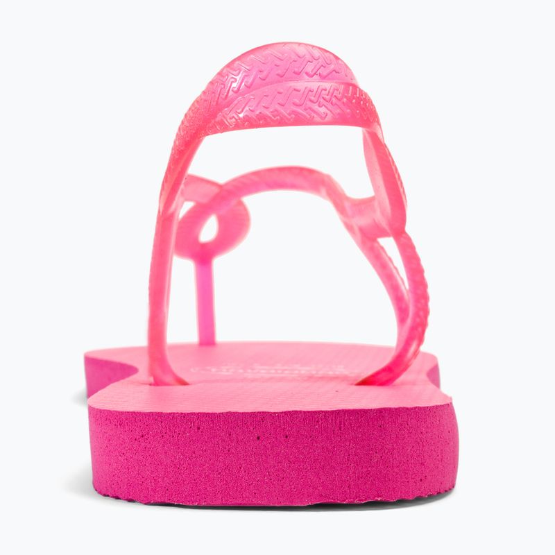 Havaianas Luna Neon pink flux női szandál 6