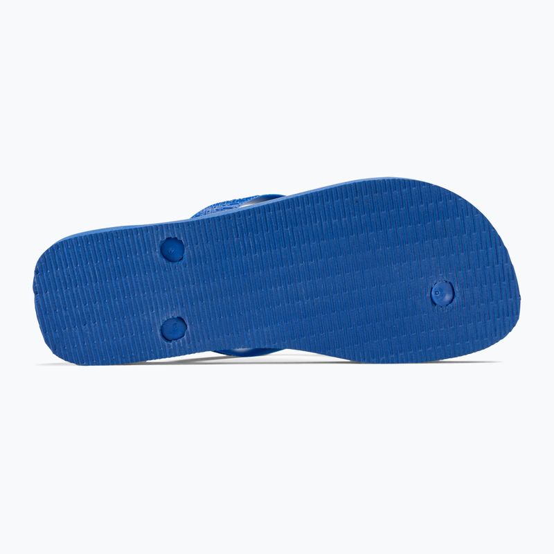 Havaianas Brasil Logo Neon star blue /  star blue flip-flop papucs 4