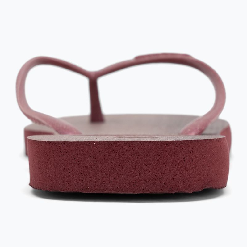 Női Havaianas Slim Gloss amarant flip flopok 6