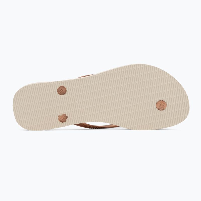 Női Havaianas Slim Palette Glow flip flop bézs színű 4