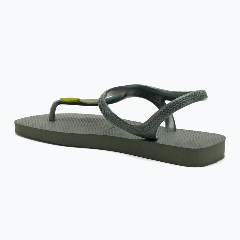 Havaianas Flash Urban Plus női szandál oliva zöld 3