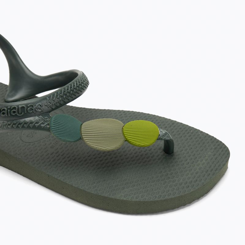 Havaianas Flash Urban Plus női szandál oliva zöld 7