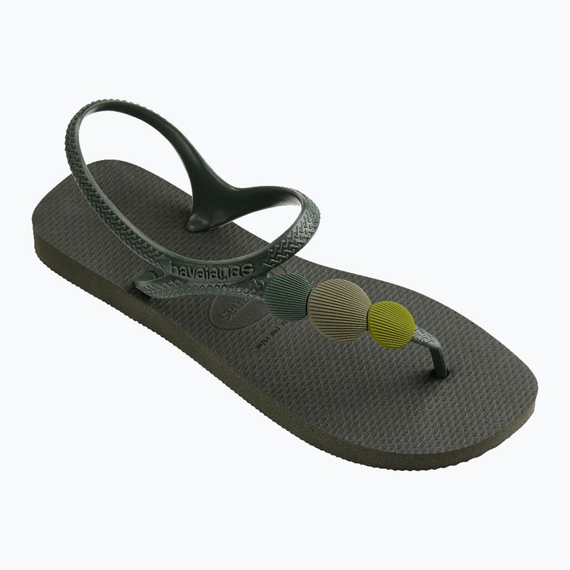 Havaianas Flash Urban Plus női szandál oliva zöld