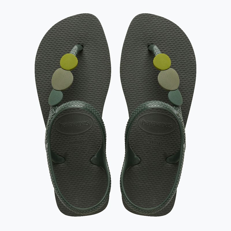 Havaianas Flash Urban Plus női szandál oliva zöld 4