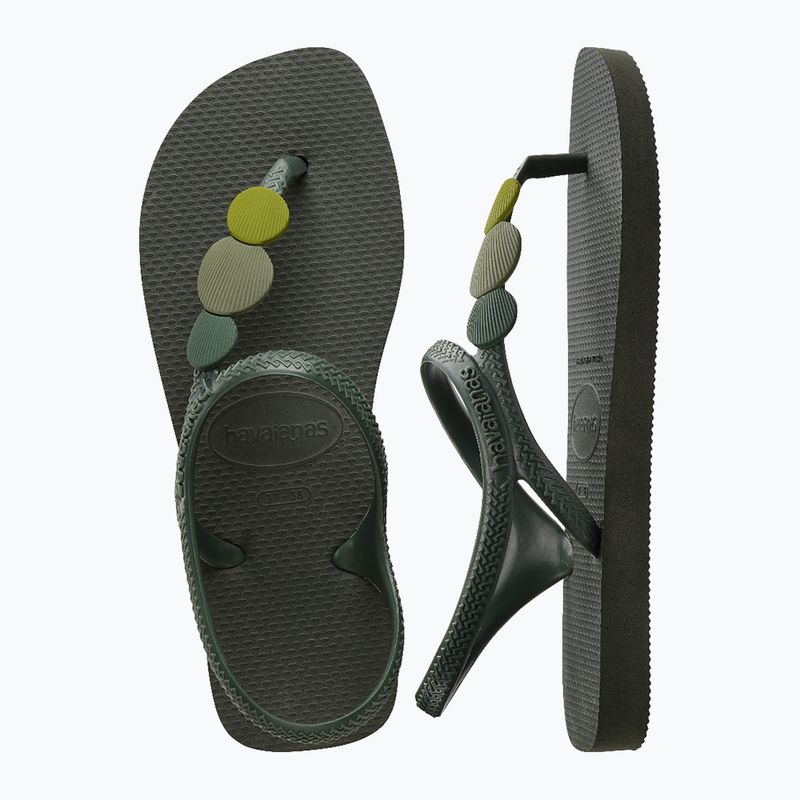 Havaianas Flash Urban Plus női szandál oliva zöld 5