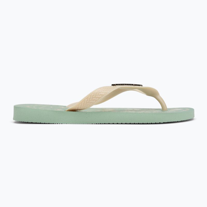 Női Havaianas Top Tropicalia Vibes flip flopok tengerparti zöld 2