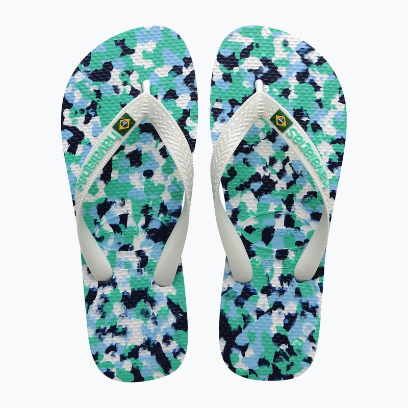 Havaianas Brasil Tech II lavender blue flip-flop papucs 10