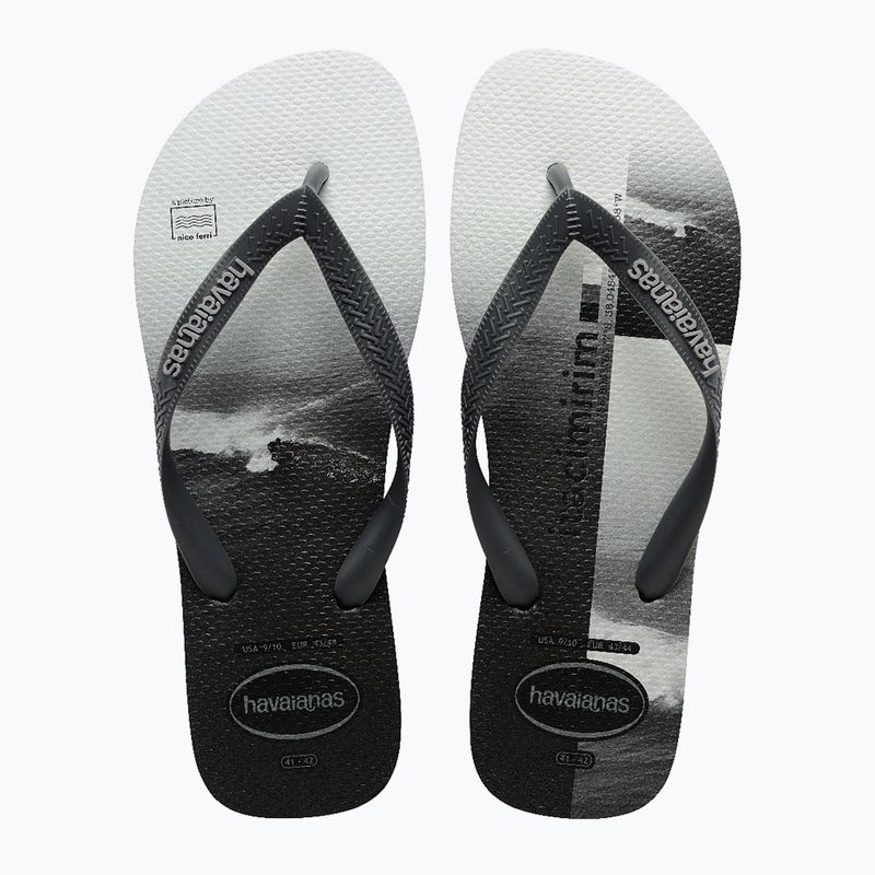 Férfi Havaianas Top Surfer I új grafit flip flopok 4
