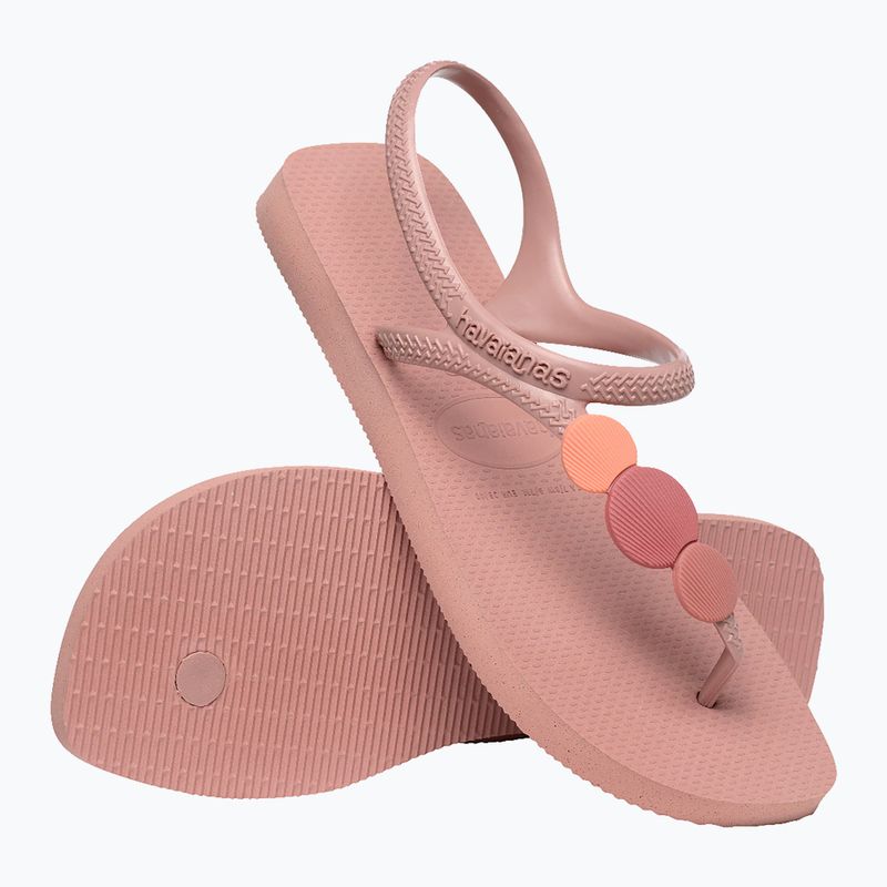 Havaianas Flash Urban Plus női szandál krókusz / rózsa retro / rózsaszín 6