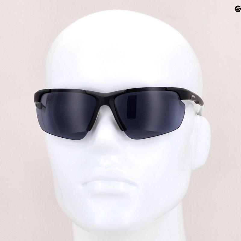 Kerékpáros szemüveg Alpina Defey HR black matt/white/black 7