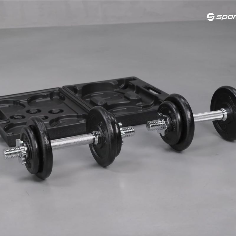 XTREXO súlyzókészlet 20 kg DK20 átmérője 28mm 19