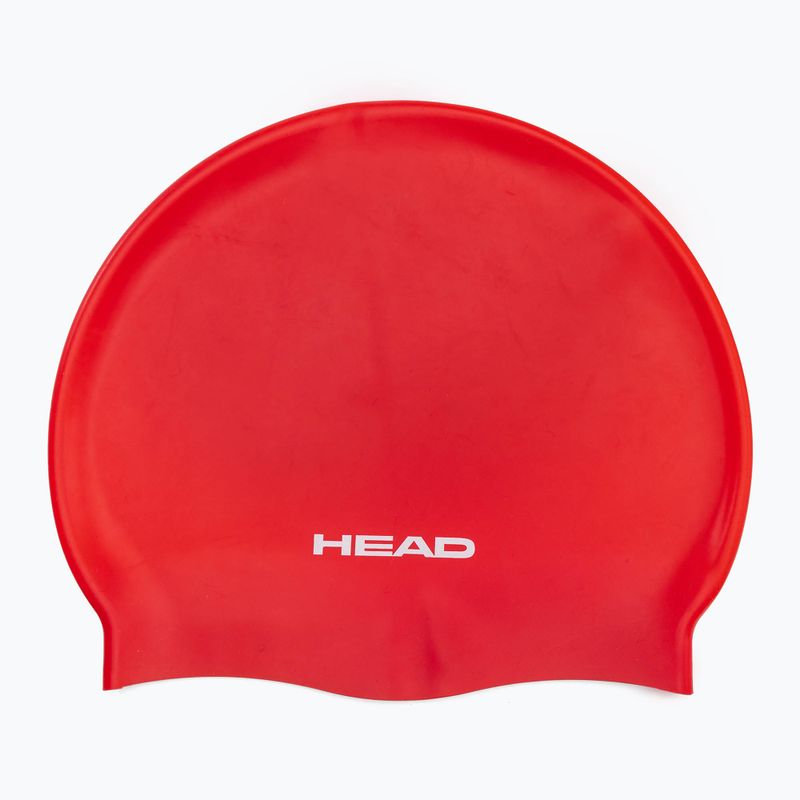 HEAD Silicone Flat RD gyermek úszósapka piros 455006
