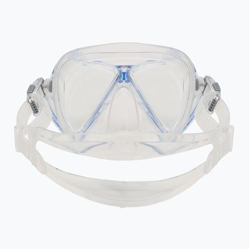 Gyerek snorkeling maszk Mares Zephir JR blue/clear 4