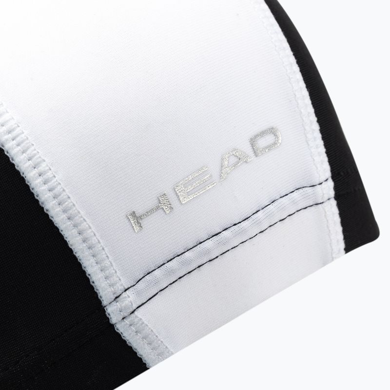 HEAD gyermek úszósapka fekete-fehér 4