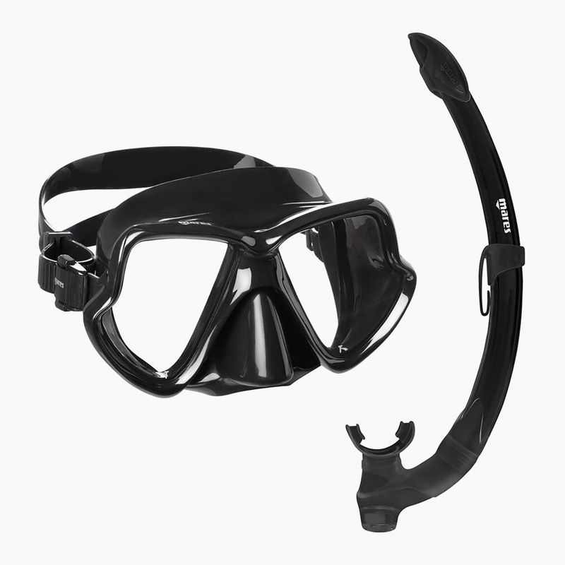 Búvárfelszerelés készlet Mares Wahoo reflex black/black
