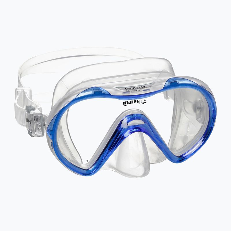Gyerek snorkeling készlet Mares Combo Seahorse royal blue/clear 2