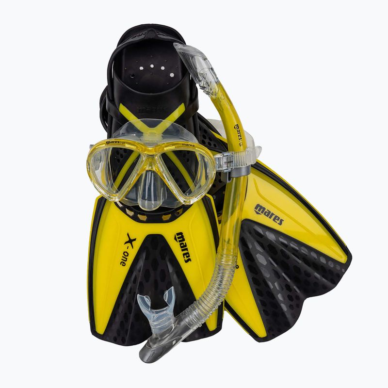 Mares X-One Marea búvárszett maszk + snorkel + uszonyok 10