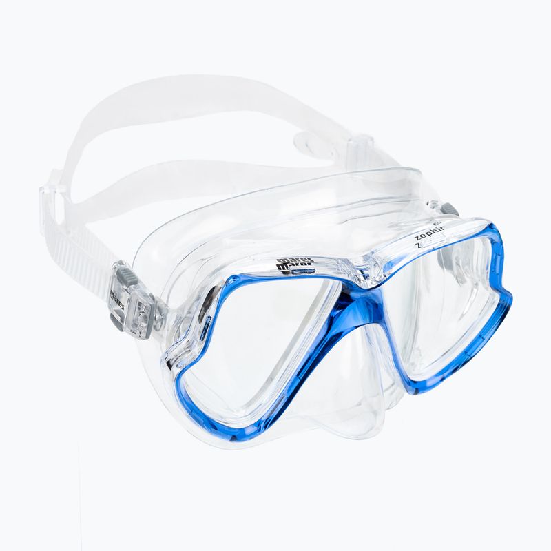 Mares Zephir búvárszett maszk + snorkel kék/színtelen 411769 2