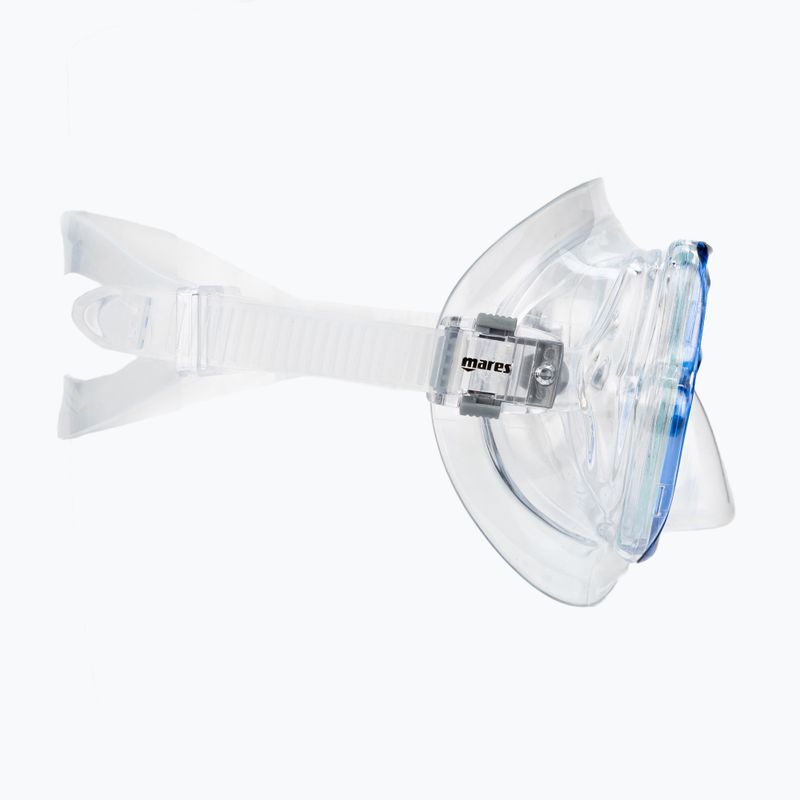 Mares Zephir búvárszett maszk + snorkel kék/színtelen 411769 4