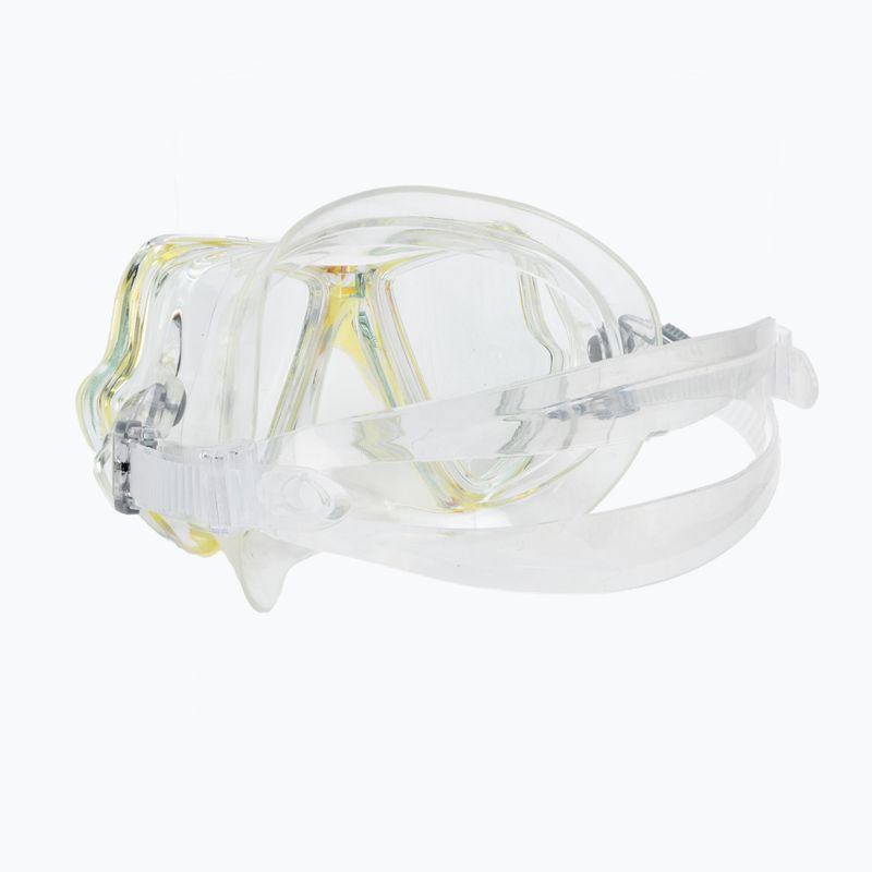Mares Zephir búvárszett maszk + snorkel sárga/színtelen 411769 5