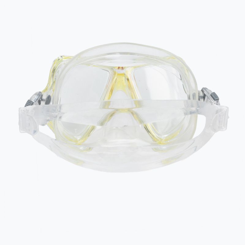 Mares Zephir búvárszett maszk + snorkel sárga/színtelen 411769 6