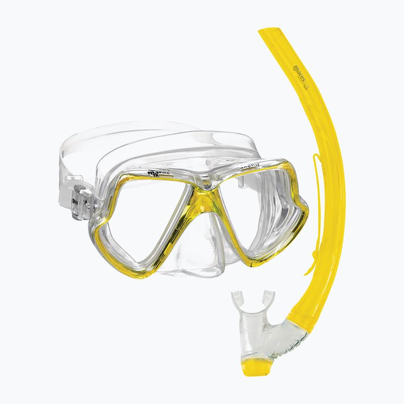 Mares Zephir búvárszett maszk + snorkel sárga/színtelen 411769 10