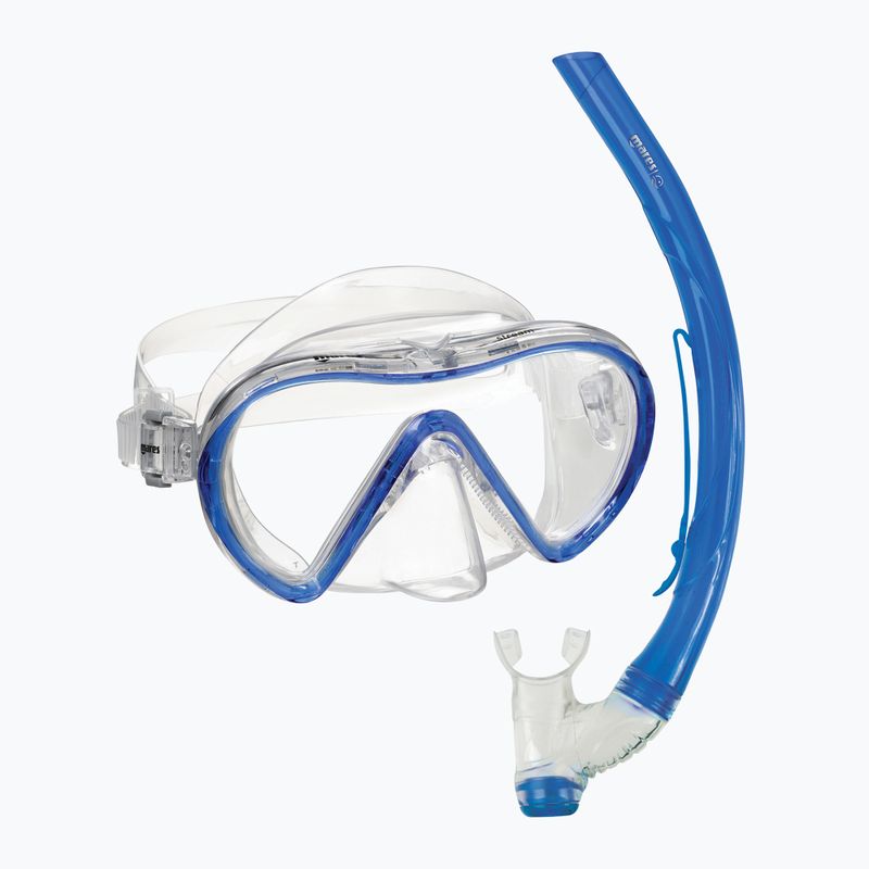 Snorkeling készlet Mares Combo Stream royal blue/clear