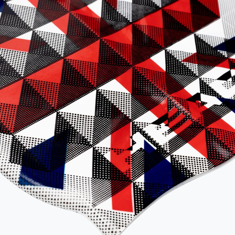 HEAD Flag Suede Rhoumb szürke-piros úszósapka 455288 2