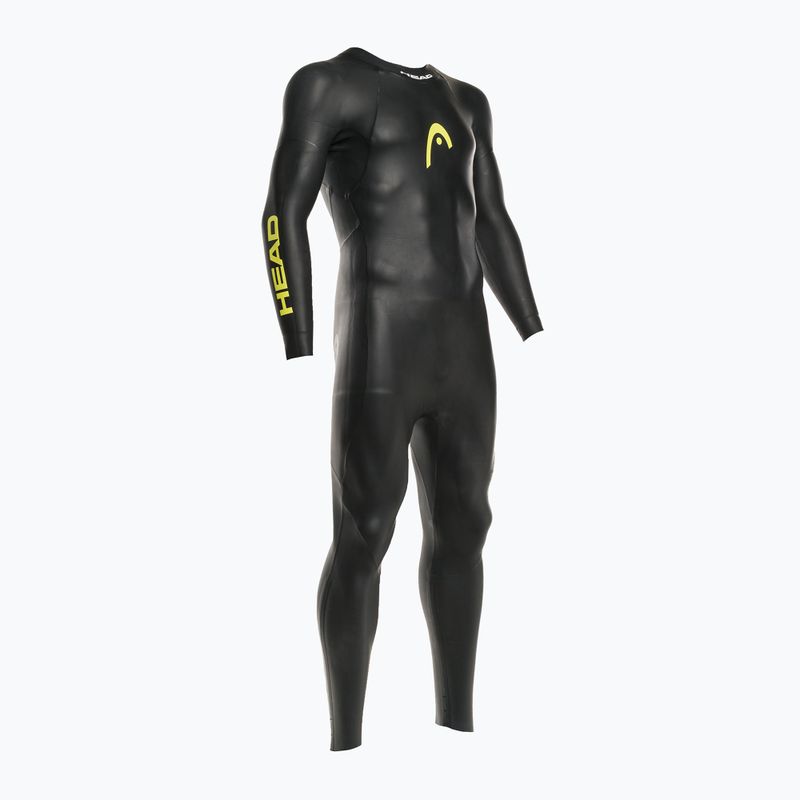 HEAD Ow Free 3.2 BKYW triatlon búvárruha fekete/sárga 452443