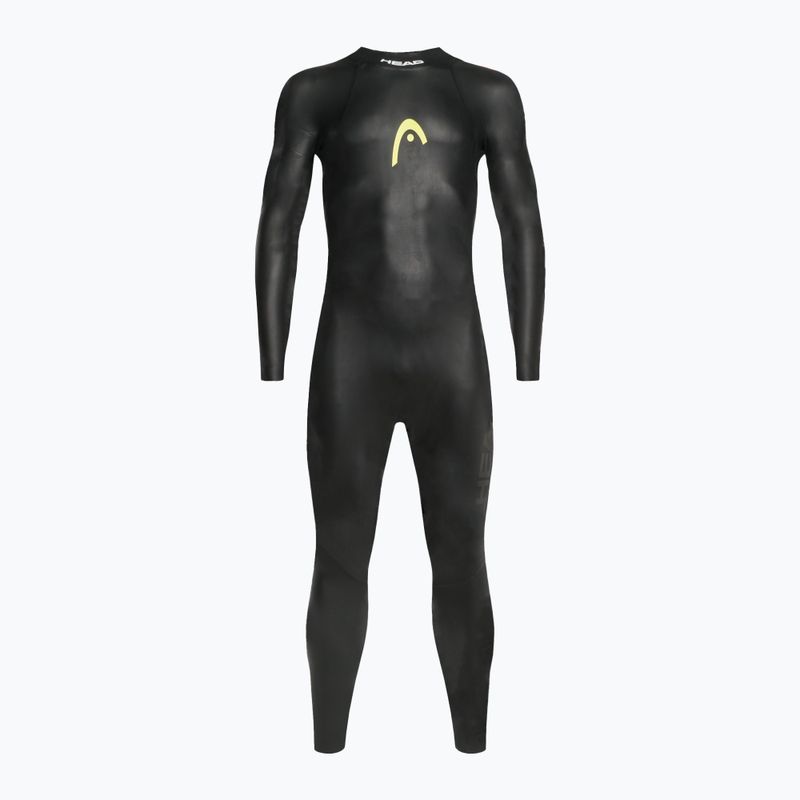 HEAD Ow Free 3.2 BKYW triatlon búvárruha fekete/sárga 452443 2