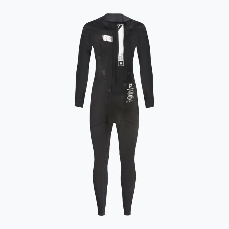 Női triatlon búvárruha HEAD Ow Free 3.2 fekete/sárga 6