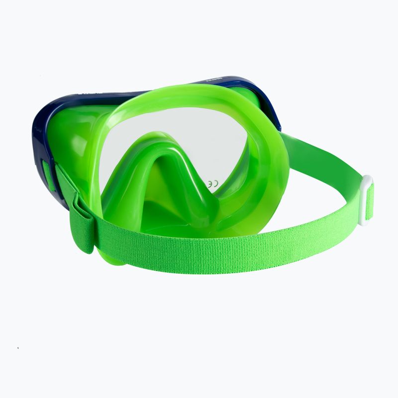 Mares Teknősbéka gyermek búvárszett zöld-kék 411778 5