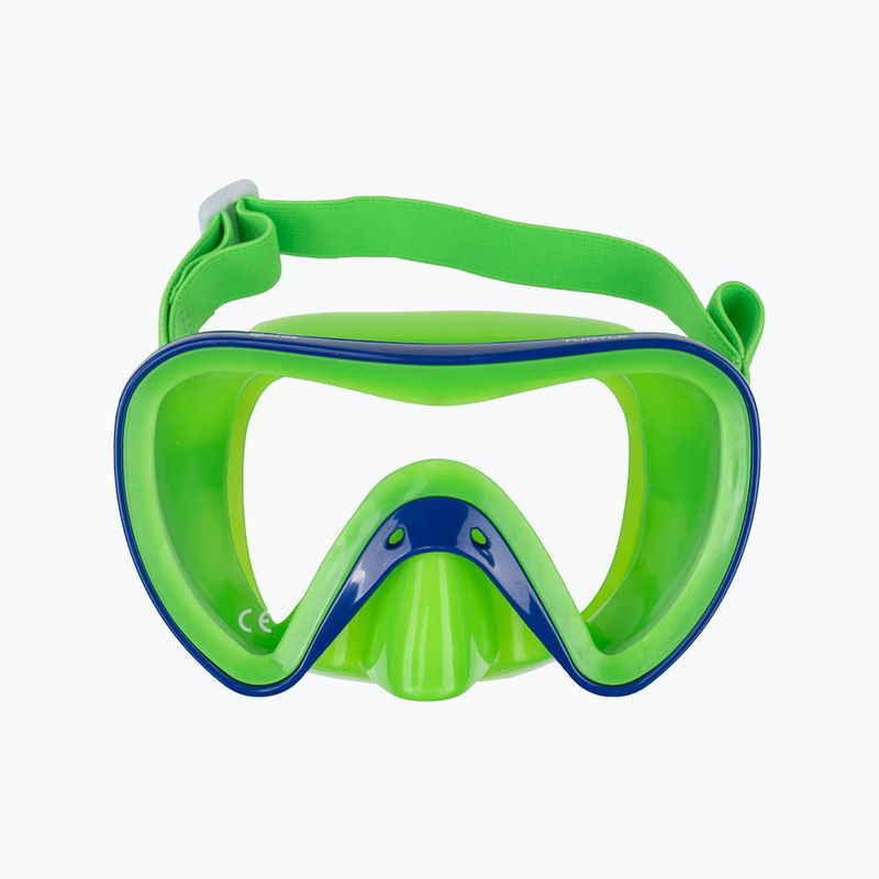 Mares Teknősbéka gyermek búvárszett zöld-kék 411778 9